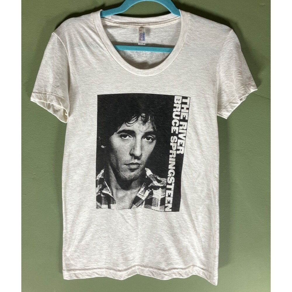 BRUCE SPRINGSTEEN & THE E STREET BAND "THE RIVER" Concert Tour Size Medium Tee